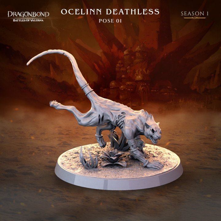 Dragonbond Battles of Valerna: Ocelinn Deathless (x2 poses) image