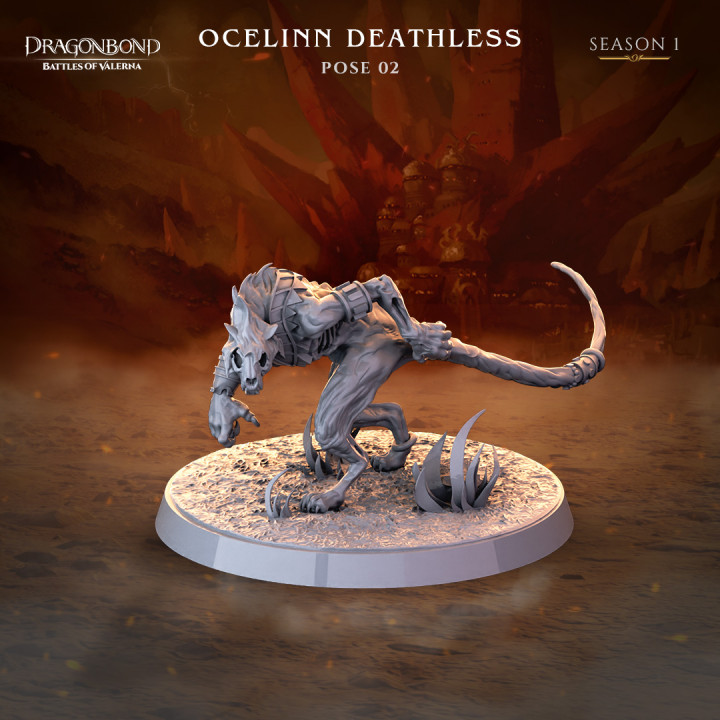 Dragonbond Battles of Valerna: Ocelinn Deathless (x2 poses) image