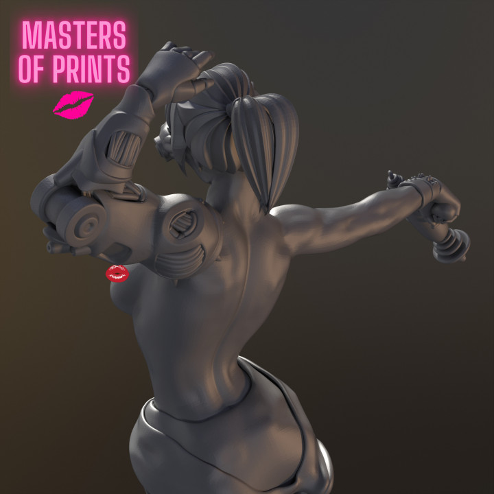 CYBERPUNK GIRL - ALURA - NSFW VERSION - 75 MM SCALE