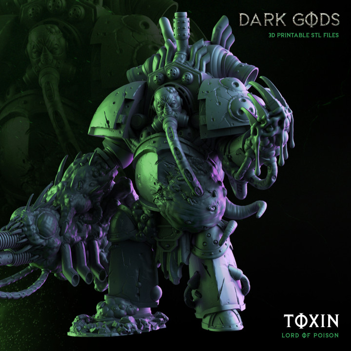 Toxin and the infected - Dark Gods image