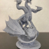 Threexia, the Matriarch Hydra Dragon print image