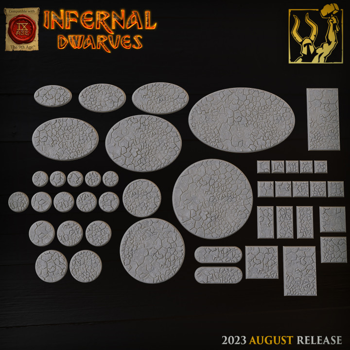 Titan Forge Miniatures - 2023 - August - Infernal Dwarves