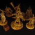 Burning Legion II - 32mm scale pre-supported squad print image