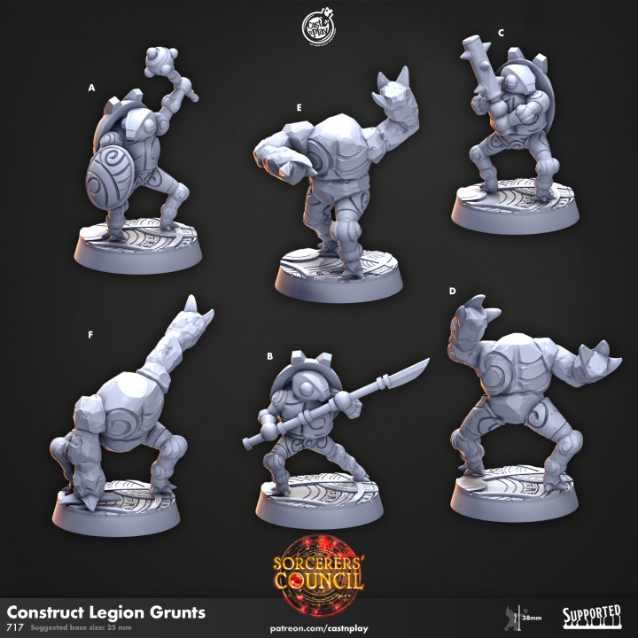 Construct Legion Grunts (Pre-Supported) image
