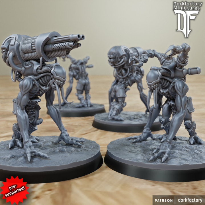 Ancient Cyborg Body Stealer Cabal - Full Army image