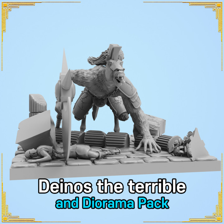Deinos the terrible and Diorama Pack image