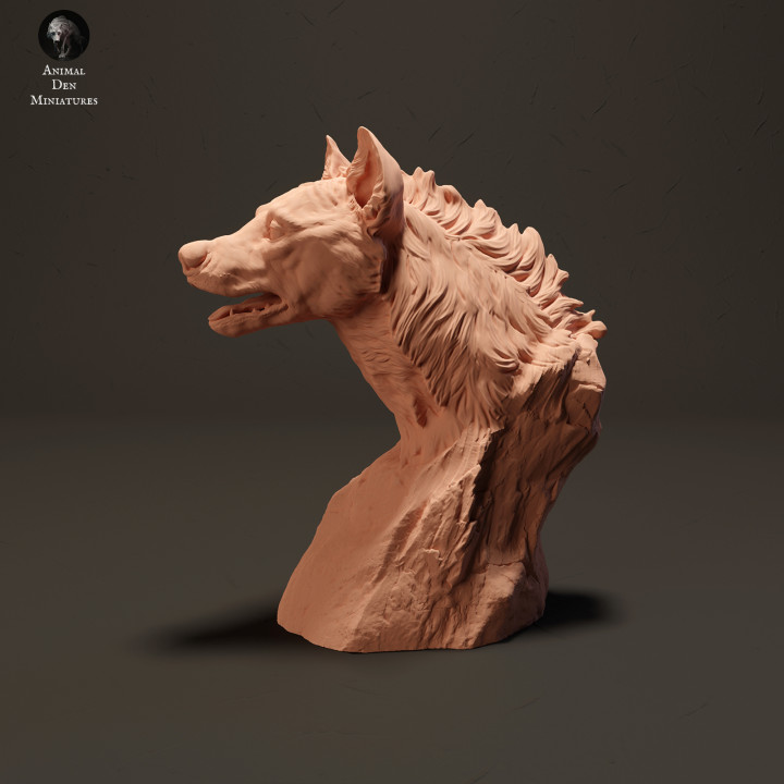 Spotted Hyena Bust image