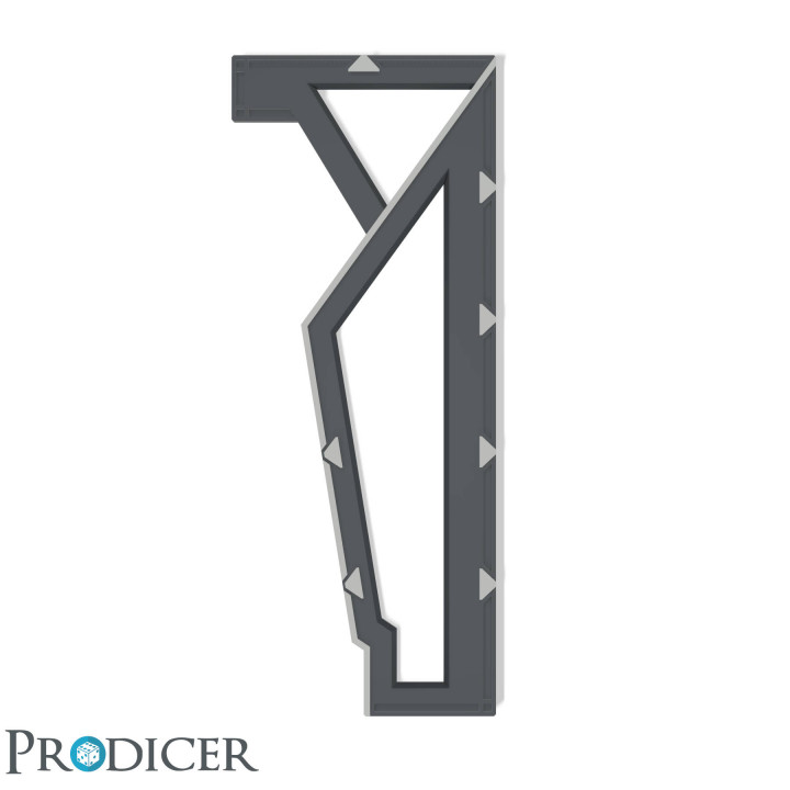 5 inch Pro Batte Ruler by PRODICER image