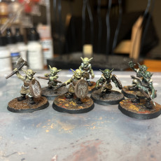 Picture of print of Warriors - Wolf Clan Goblins