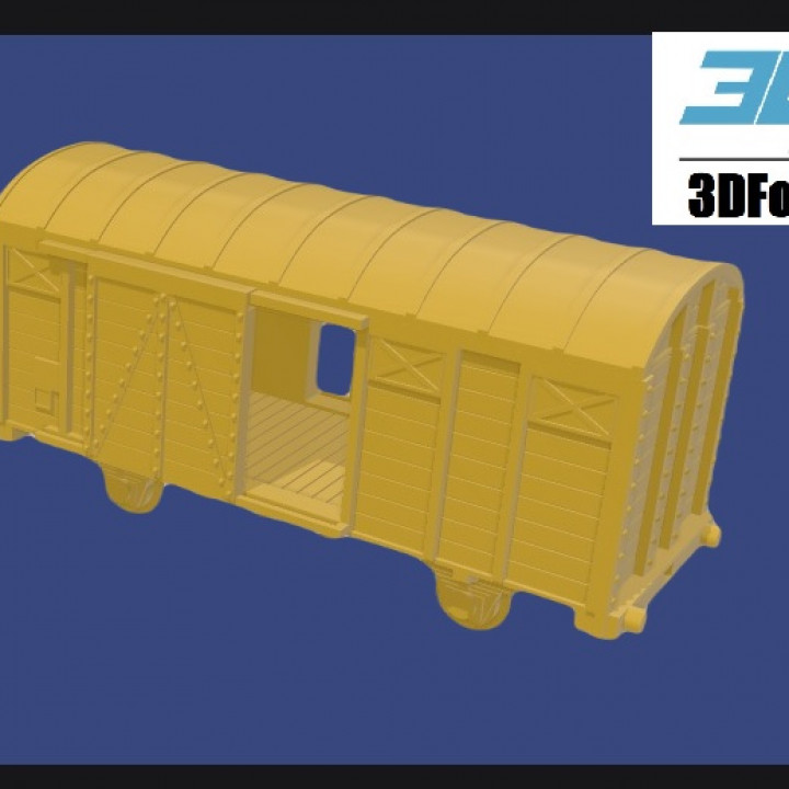 Wagon SNCF de marchandise #5