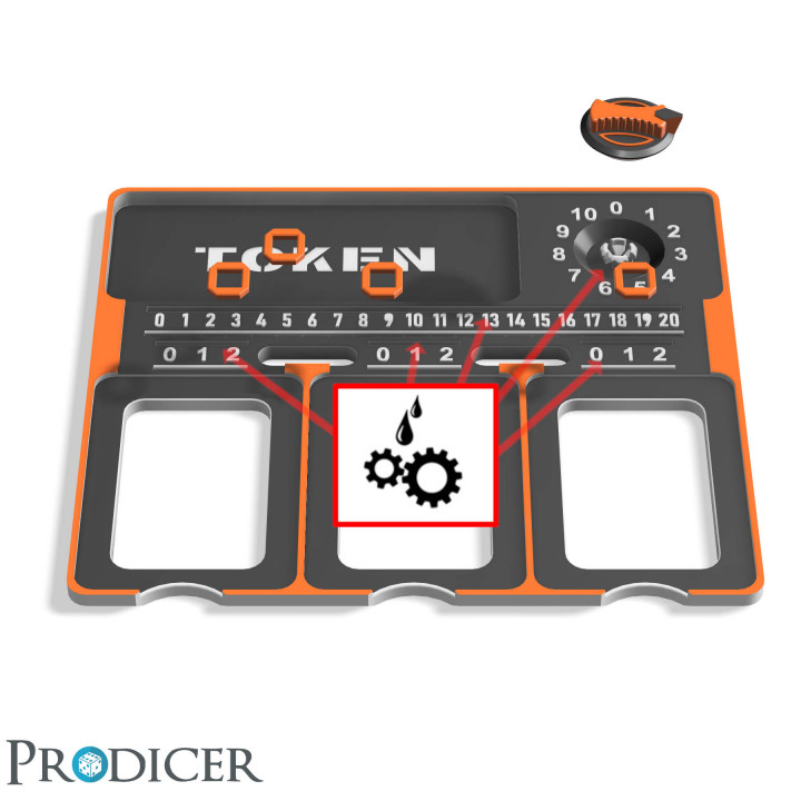 K-Team Pro Single Dashboard V1.0 - compatible with Kill Team by PRODICER image