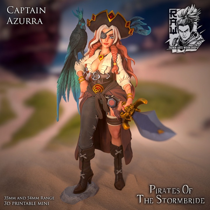 Pirate Captain Azurra image