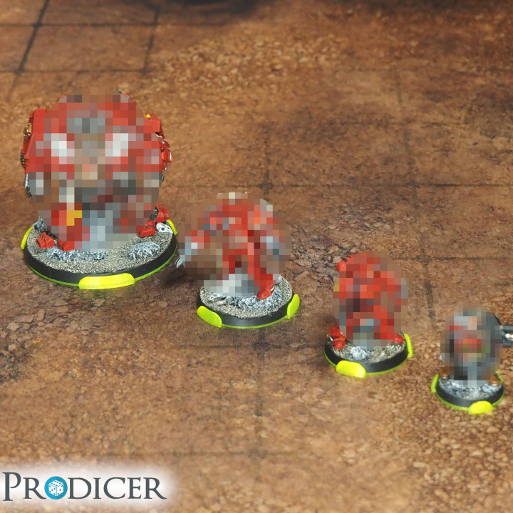 Round base squad or unit marker by PRODICER image