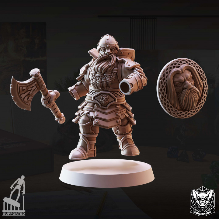 Dwarf Warrior - A