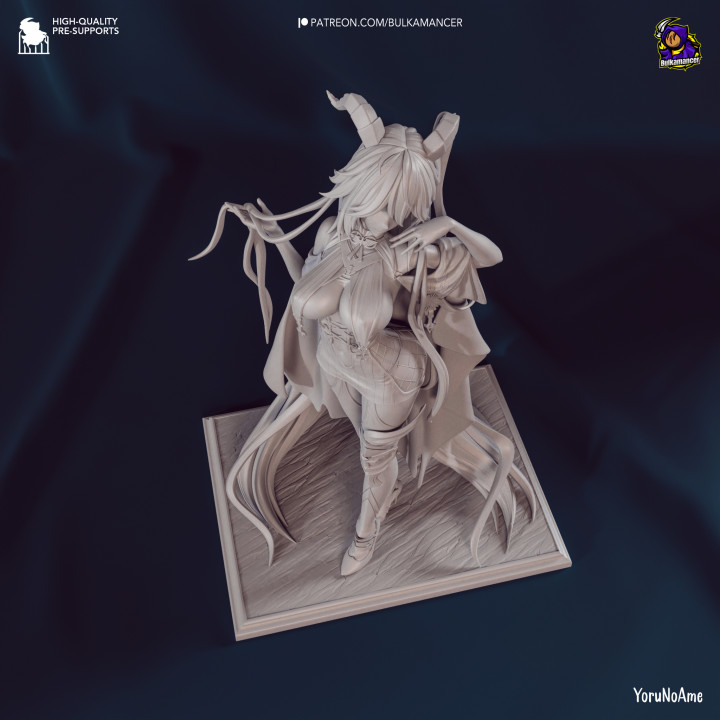 Crimson Dragon Maiden | 232mm