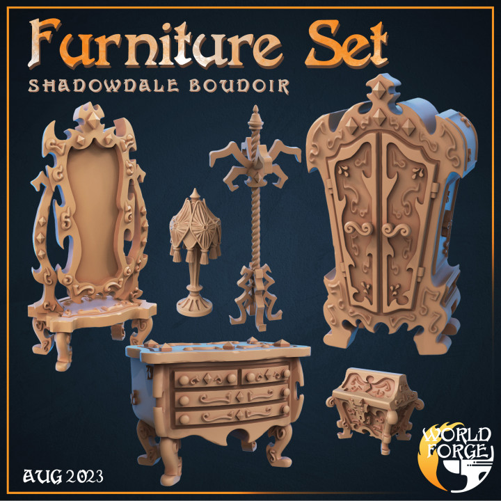 Shadowdale Boudoir Furniture Set image