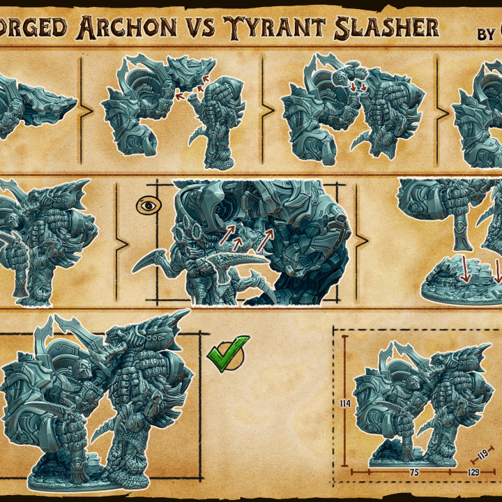 Starforged Archon vs Tyrant Slasher image