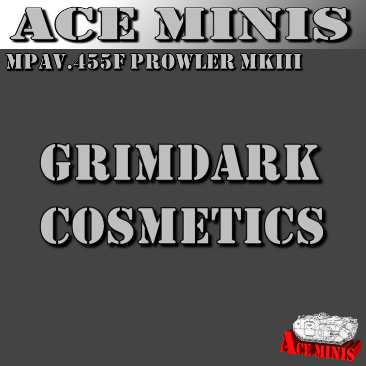 MPAV 455f Grimdark Cosmetic Set image
