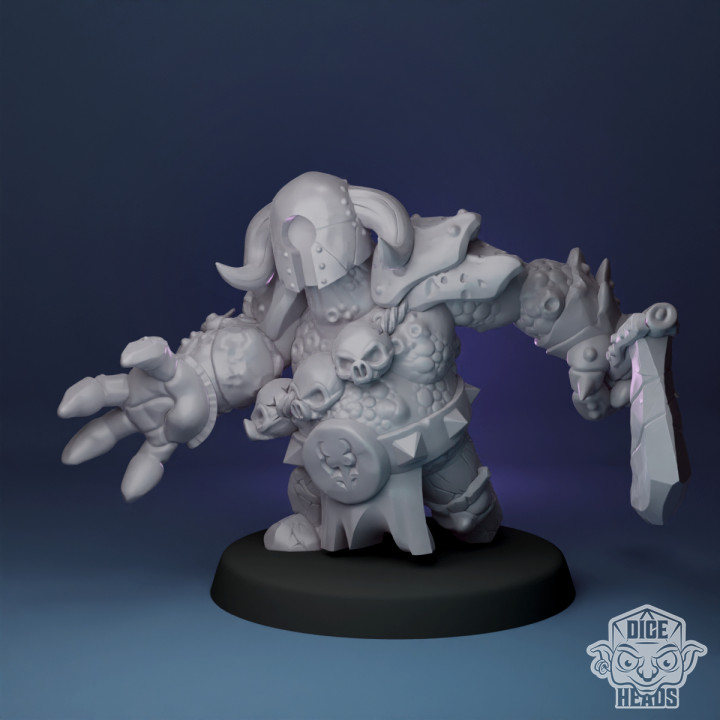 Undead Tuskors (pre-supported included, 50mm)