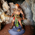 Barbarian warlords set 6 miniatures 32mm pre-supported print image