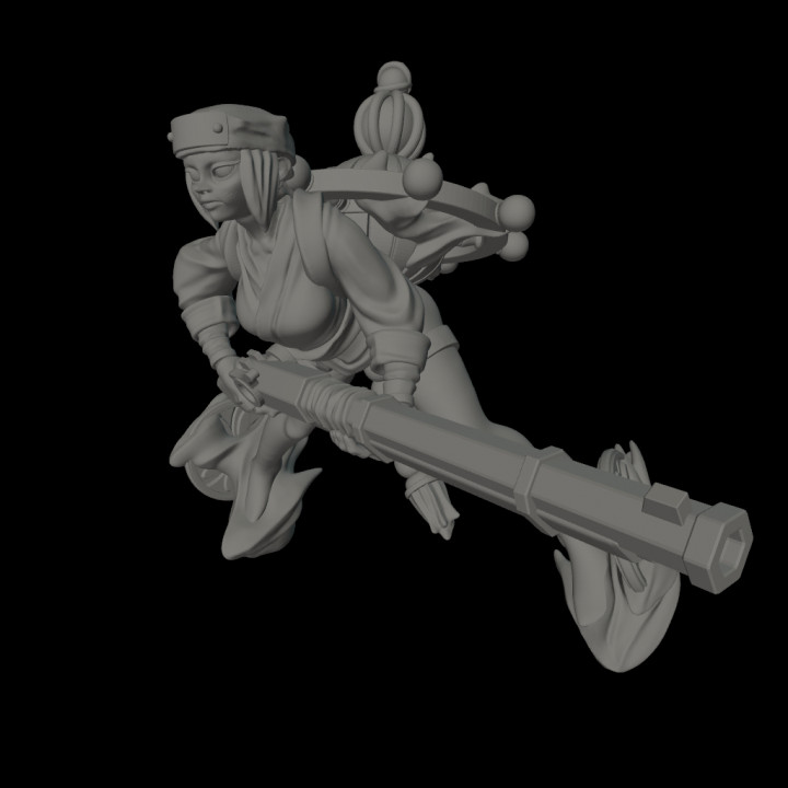 3D Printable [Muramasa Shogunate] Lantern Ashigaru by Erobellica Dev