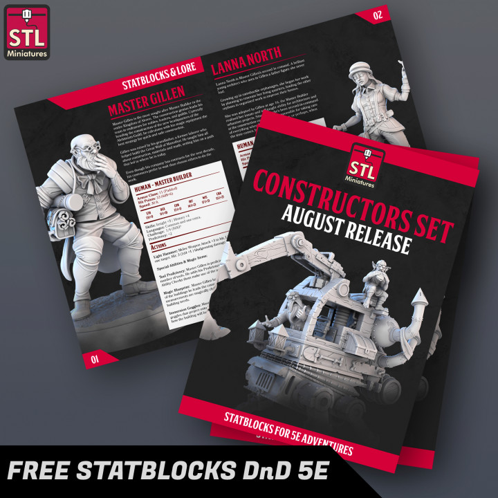 StatBlocks - Constructors Set image