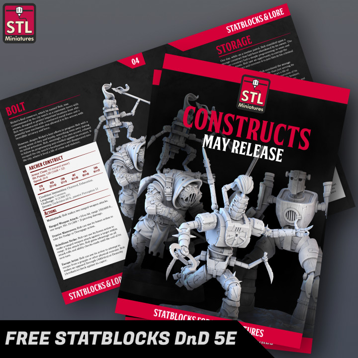 StatBlocks - Construct Set image