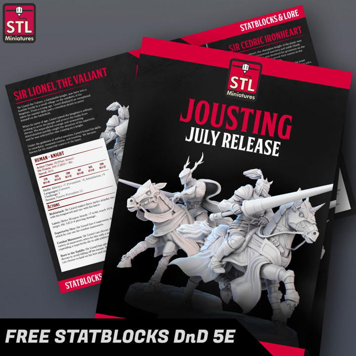 StatBlocks - Jousting Set image