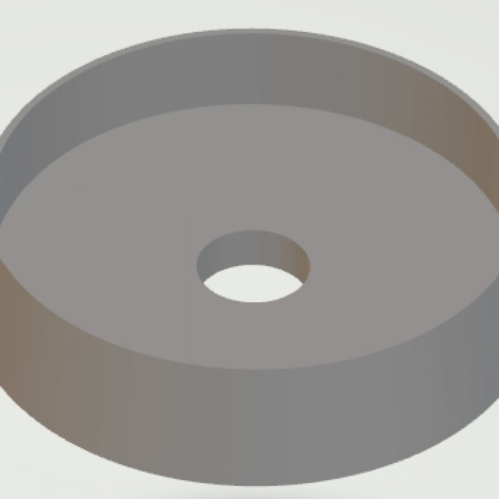 25mm hollow base with place for 5mm magnet