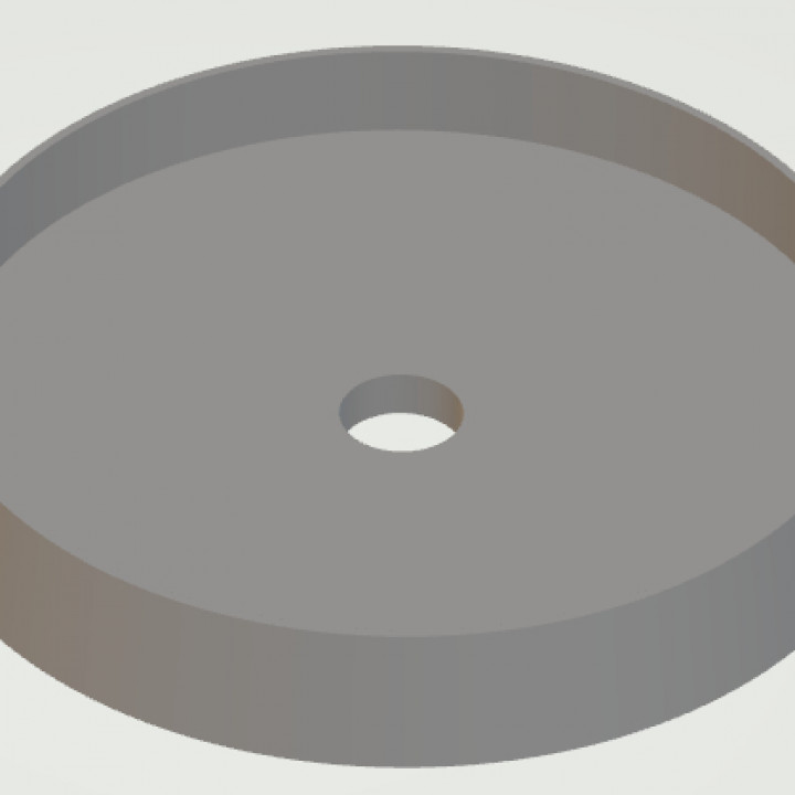 40mm hollow base with place for 5mm magnet image