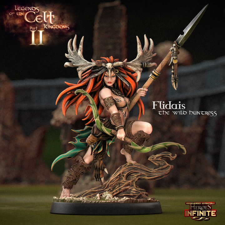 Flidais, the Wild Huntress image