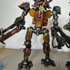 Picture of print of Project Cervantes-The 28mm Cazador Terror Mech