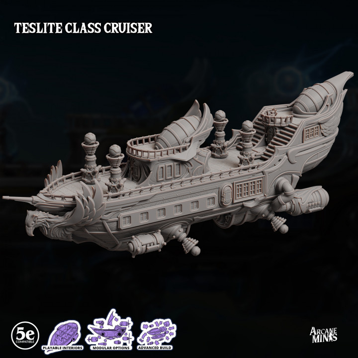 Airship - Teslite Class Cruiser image