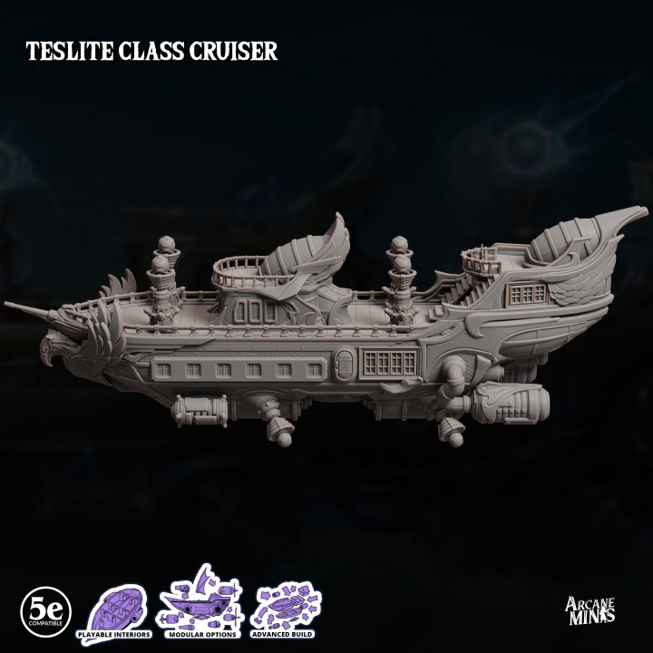 Airship - Teslite Class Cruiser image