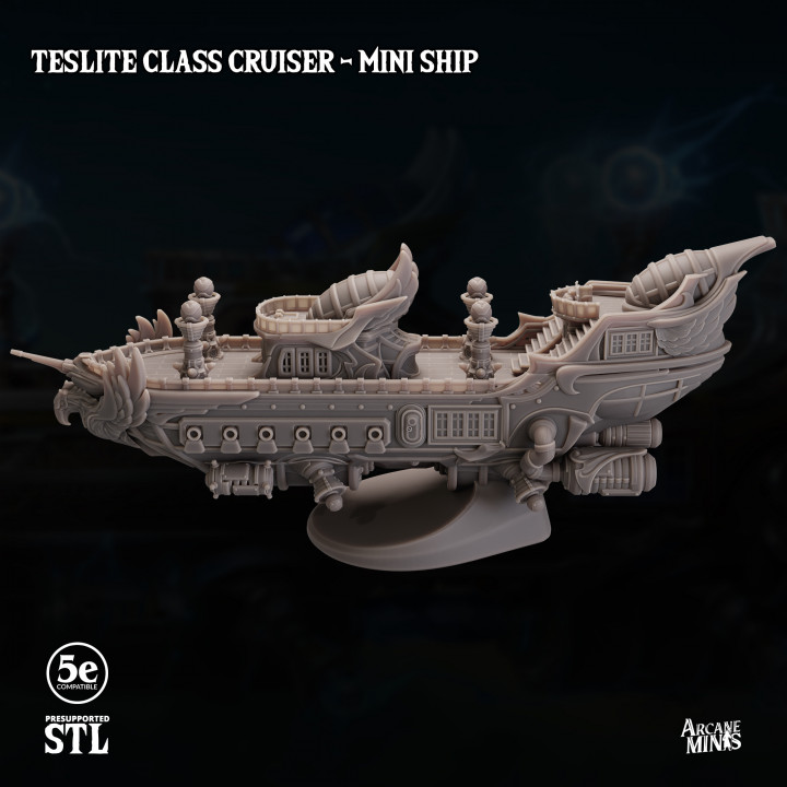 Teslite Class Cruiser - Mini Ship image