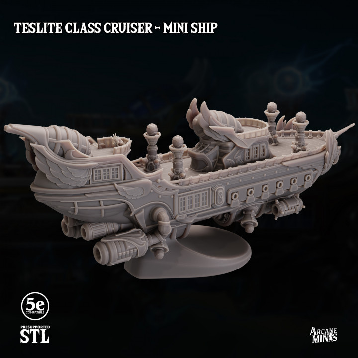 Teslite Class Cruiser - Mini Ship image