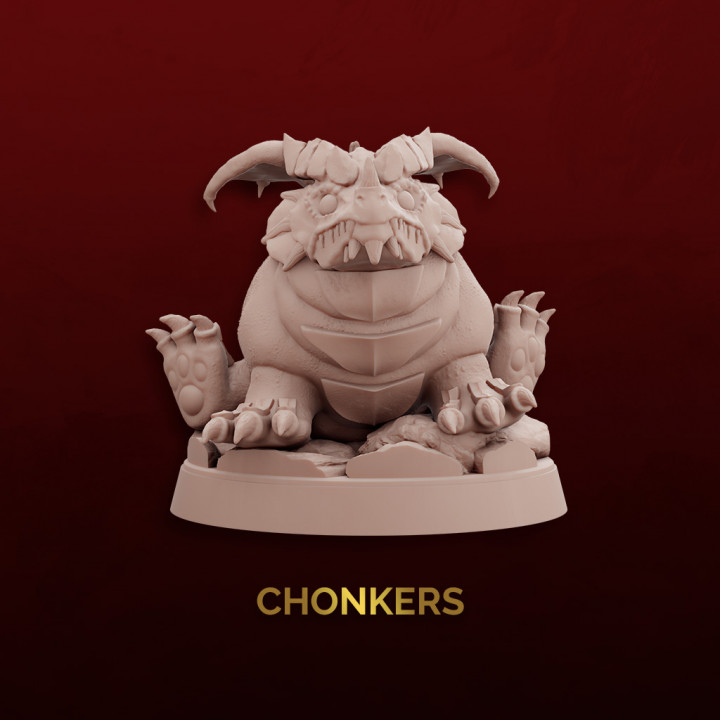 Chonkers - The Chuby Babe Dragon image