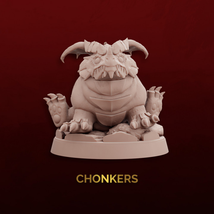 Chonkers - The Chuby Babe Dragon