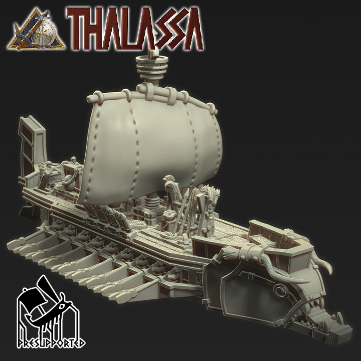 Thalassa: Arpazon Aeolian Wargalley Class Main Ship image