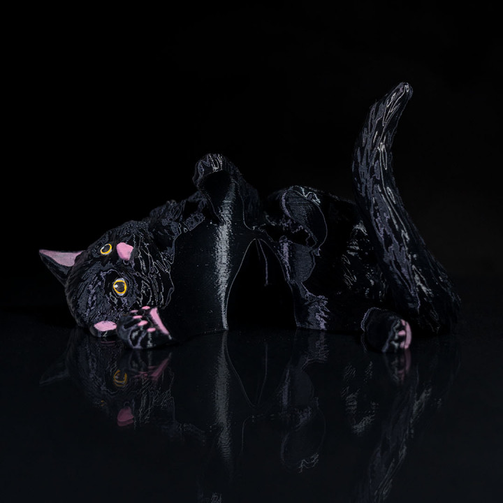 Cat and Yarn Echo Dot Holder image