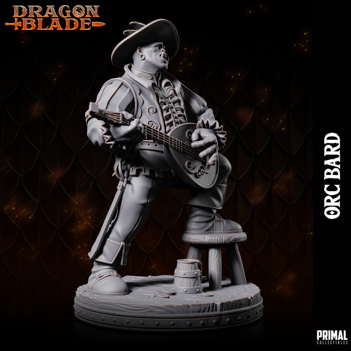 Orc Bard - August 2023 - DRAGONBLADE-  MASTERS OF DUNGEONS QUEST