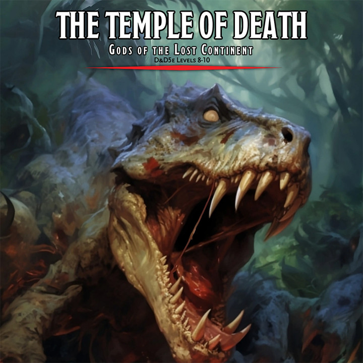 The Temple of Death Adventure Module image