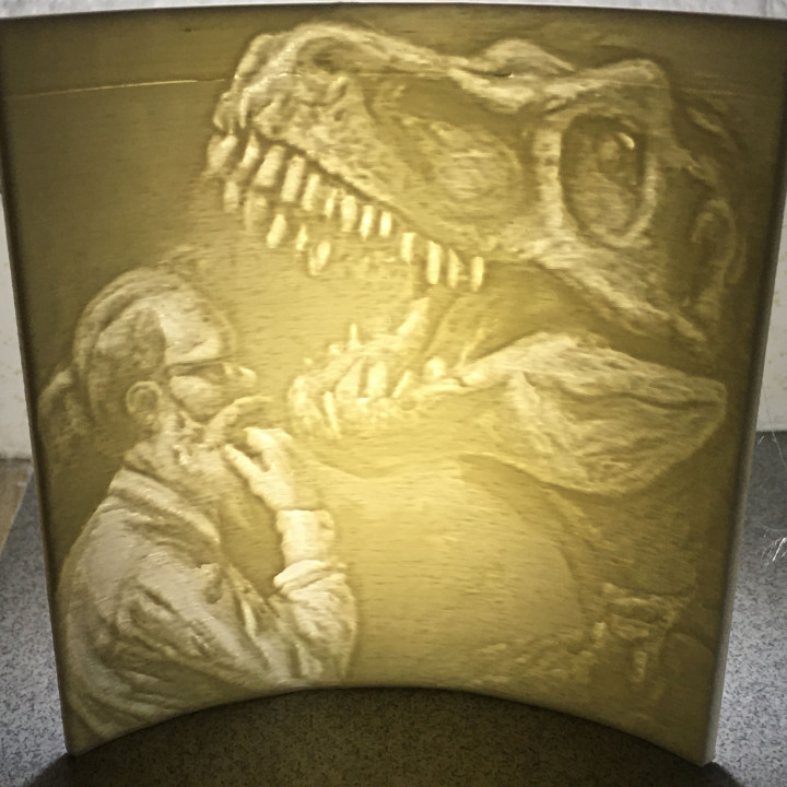 Lithophane of my Boss