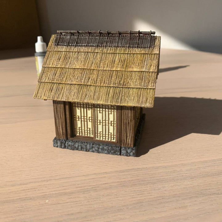 Japanese Farmer Village House #3 (assembly guide included) image