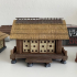 Japanese Farmer Village House #4 (assembly guide included) print image