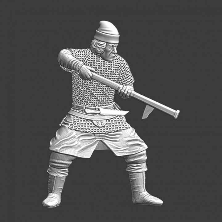 Medieval Kievan Rus handgunner image