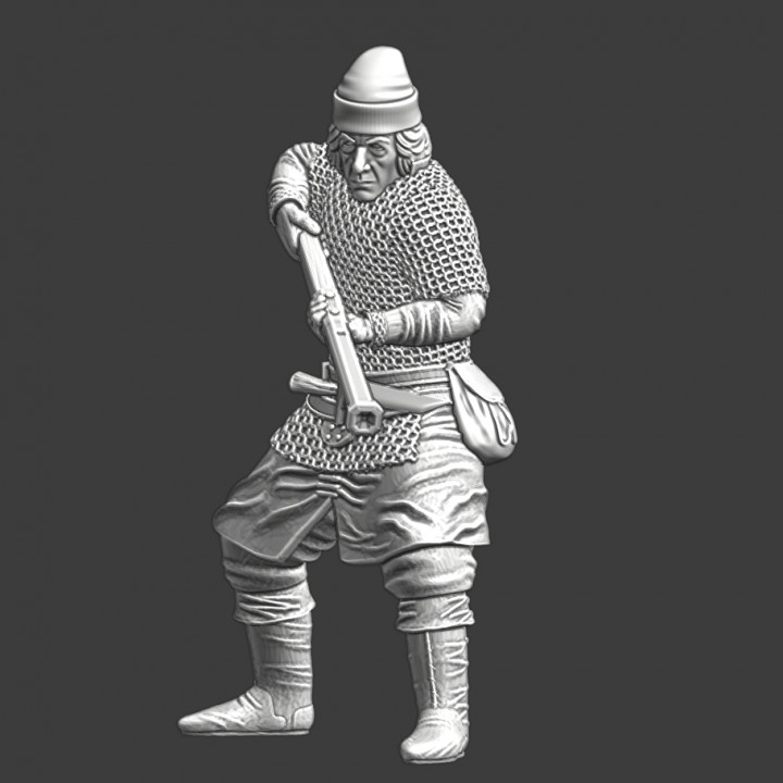 Medieval Kievan Rus handgunner image