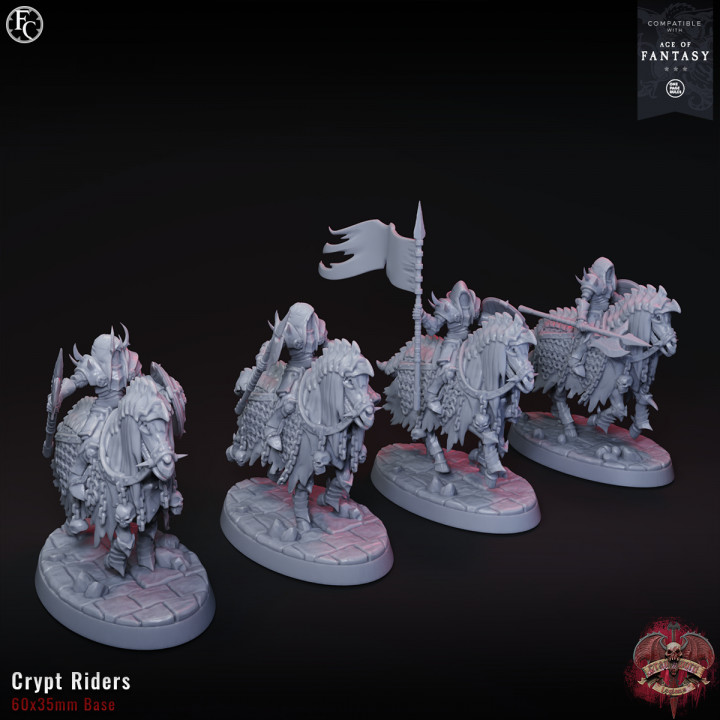 3D Printable Crypt Riders by Fleshcraft Studio