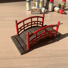 Picture of print of Japanese Wooden Bridge #1