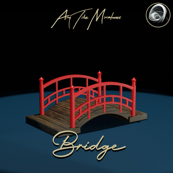 Japanese Wooden Bridge #1's Cover